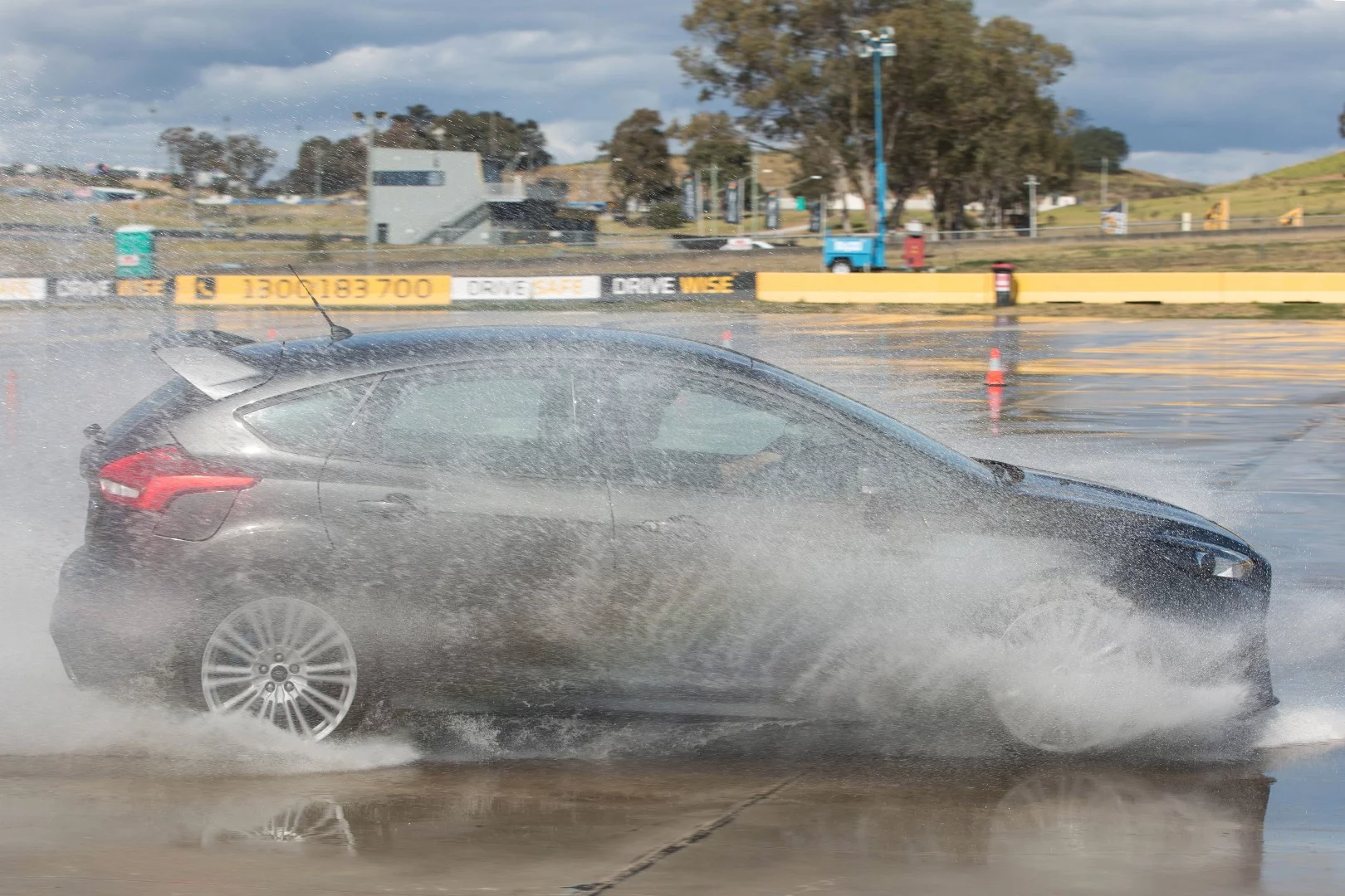 The Focus RS is great fun on the track