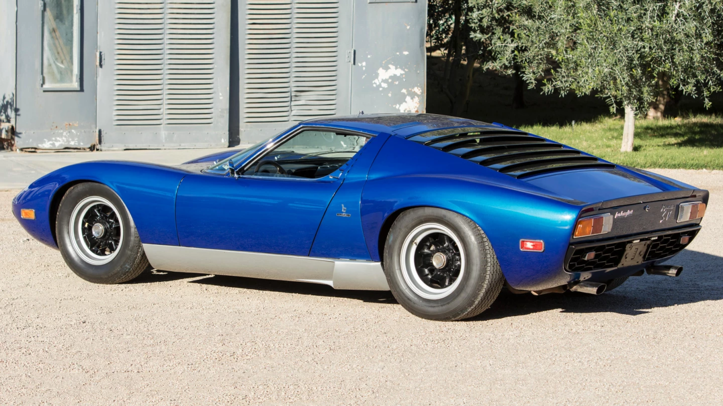 $1,500,000 | 1971 Lamborghini Miura SV | Auction Link: Bonhams