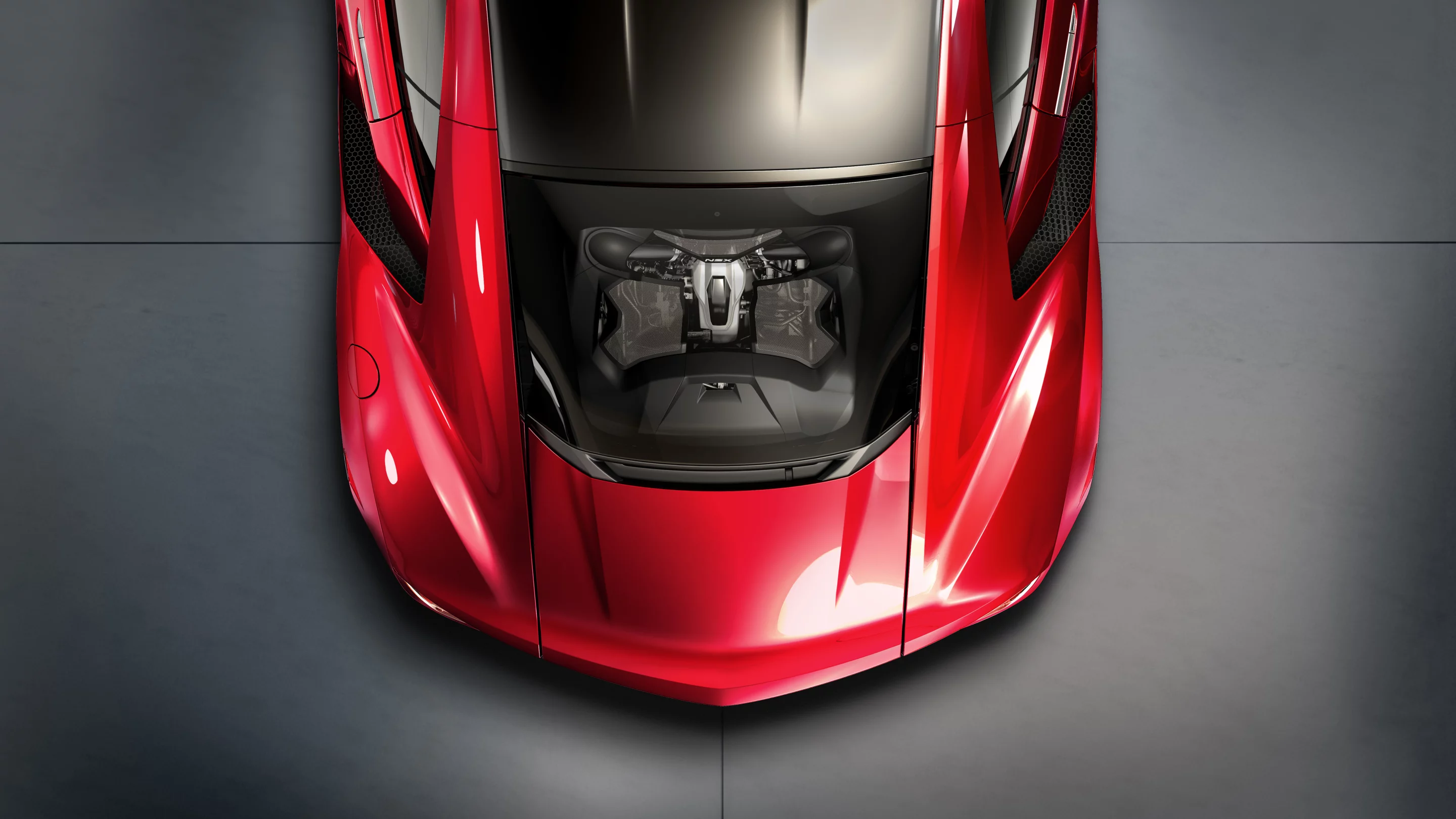 The production spec Acura NSX Version 2.0