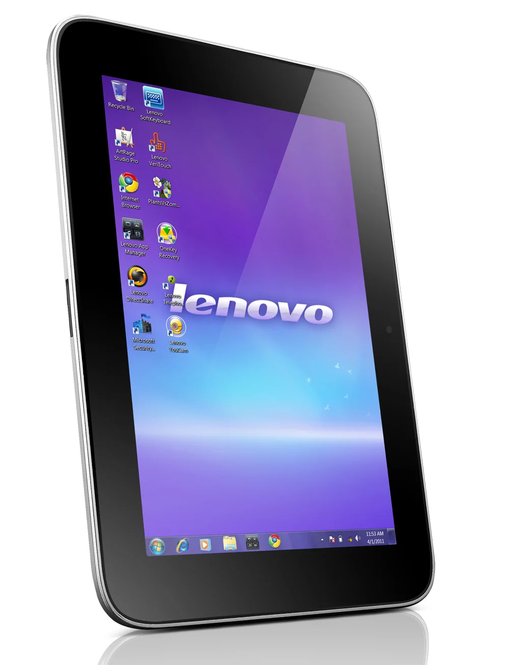 Lenovo has unveiled its plans to release the 10.1-inch Lenovo IdeaPad Tablet P1, running Windows 7