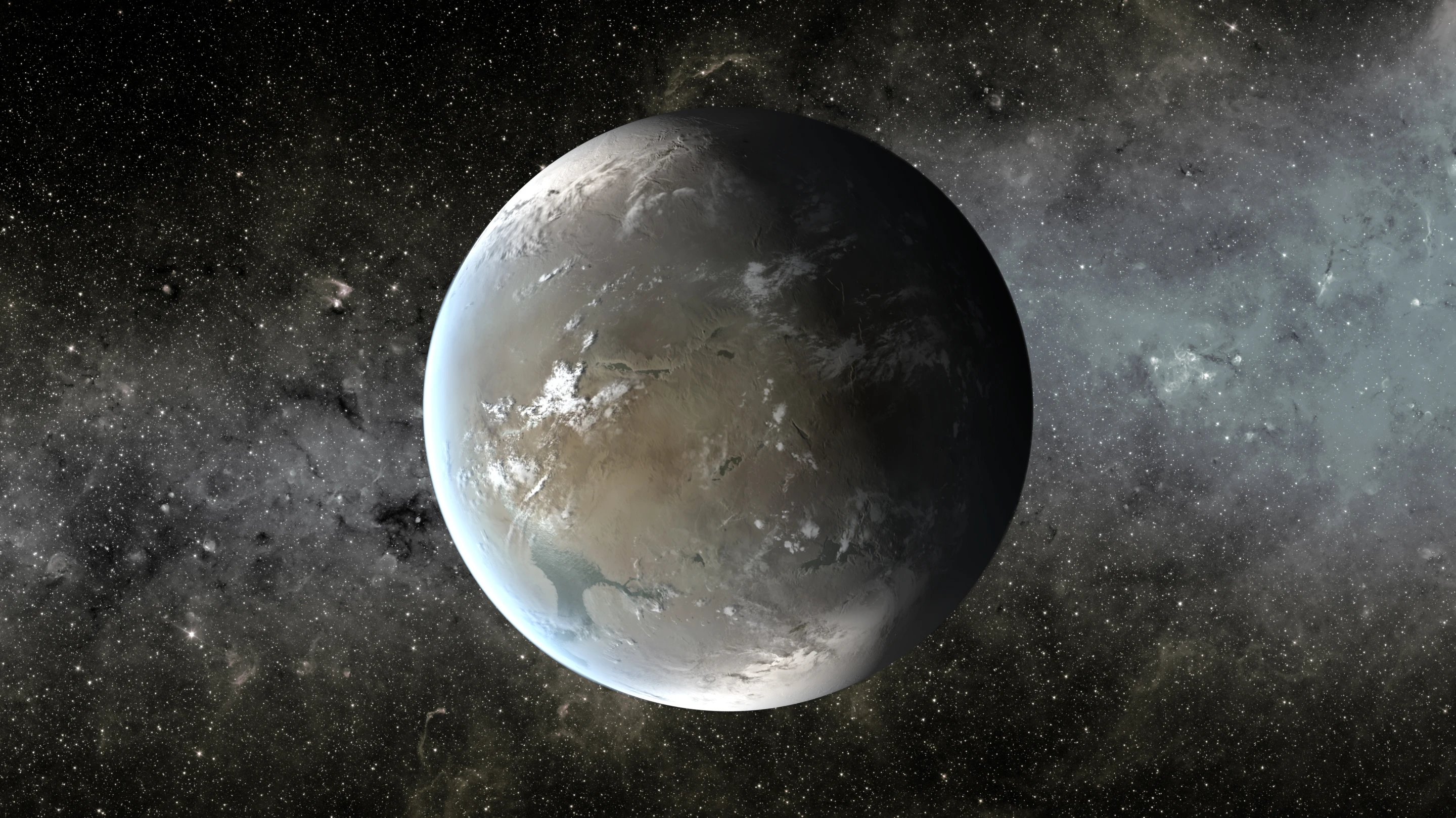 Artist's concept of Kepler-62f (Image: NASA)