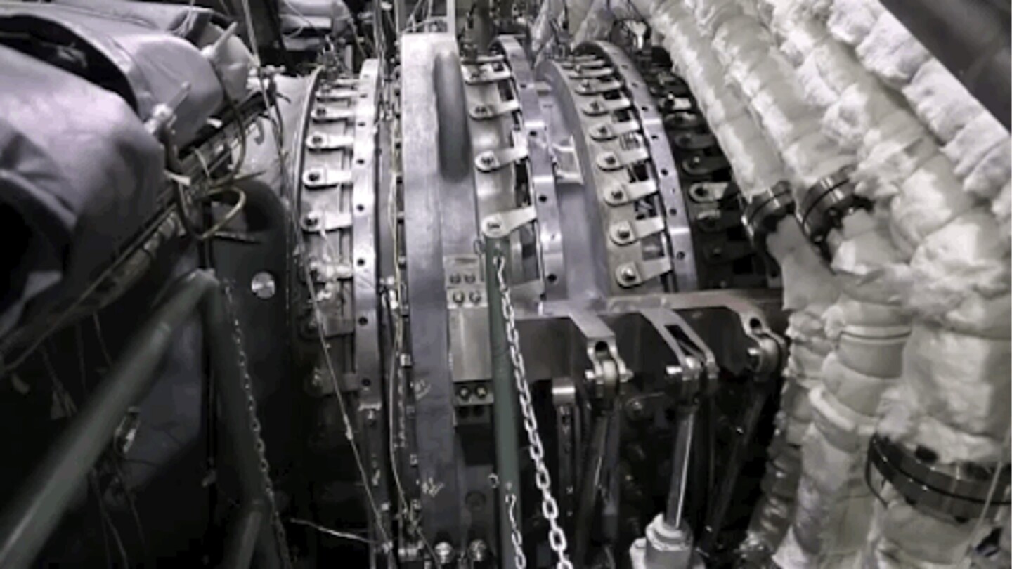 Harriet has variable stator vanes