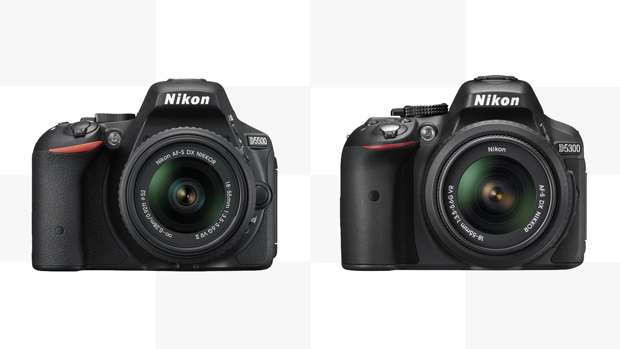 Gizmag compares the newly announced Nikon D5500 entry-level DSLR and its predecessor the D5300