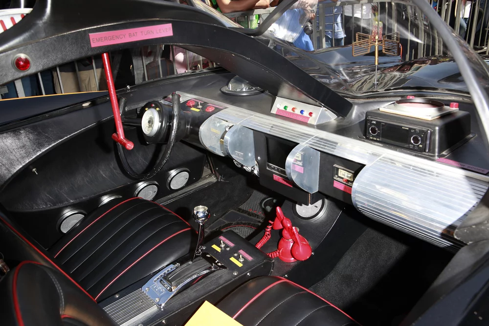 The cockpit of the original Batmobile (Photo: Joe Seer / Shutterstock.com)