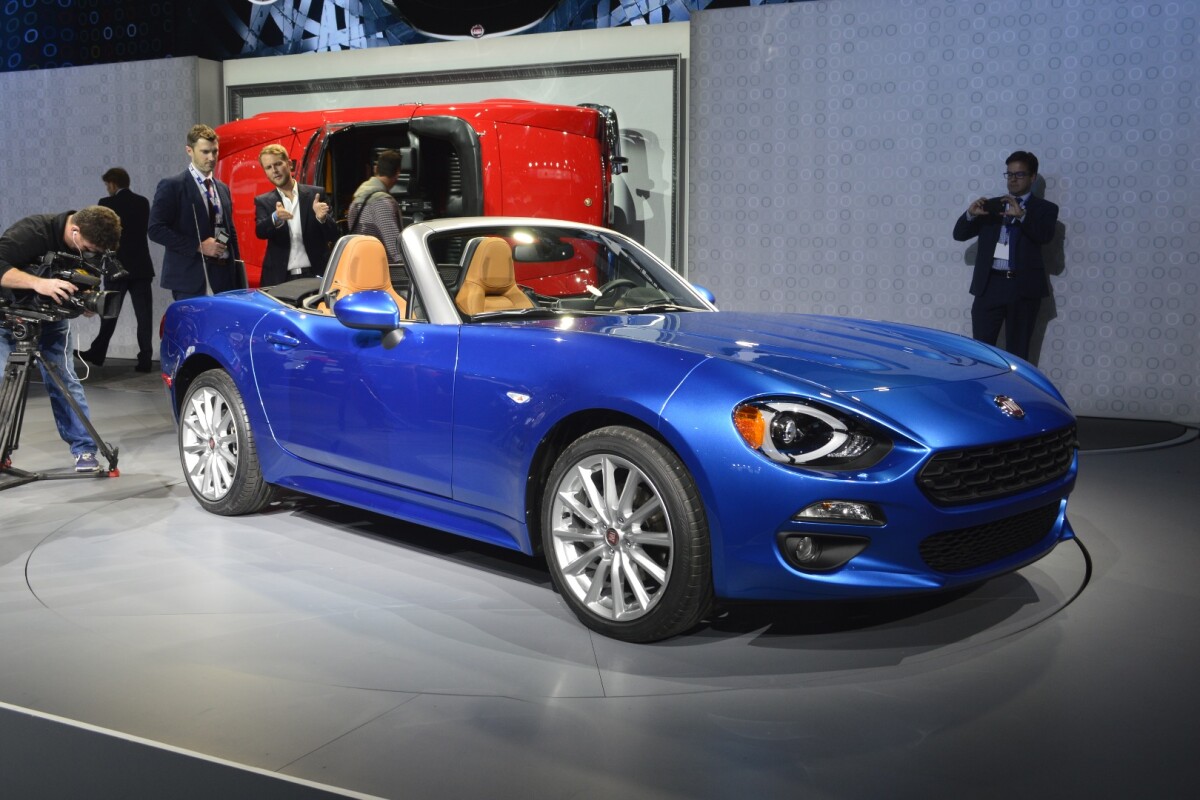 Fiat's new car, the Fiat 124 Sport Spider, is a re-interpretation of an old favorite