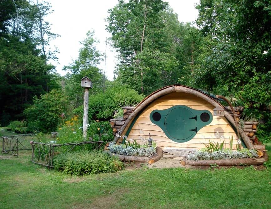 A Wooden Wonders hobbit hole