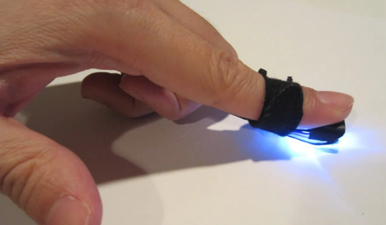 The Magic Finger proof-of-concept prototype