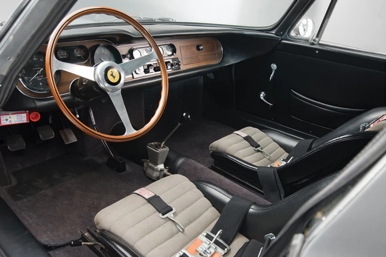Built by the house of Scaglietti, the hand-built 275 GTB/C was the first Ferrari to use an independent rear suspension and a transaxle gearbox, and featured lightweight aluminum bodywork and a Tipo 563 chassis. As a successor to Ferrari’s 250 GTO, (Photo: RM Auctions)