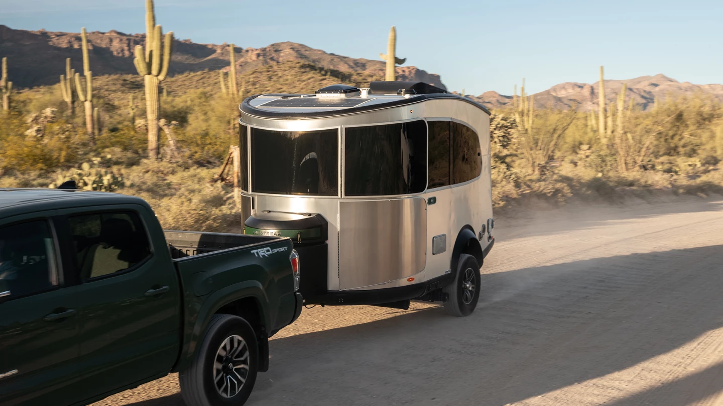 Airstream's Co-op Special Edition Basecamp on the move