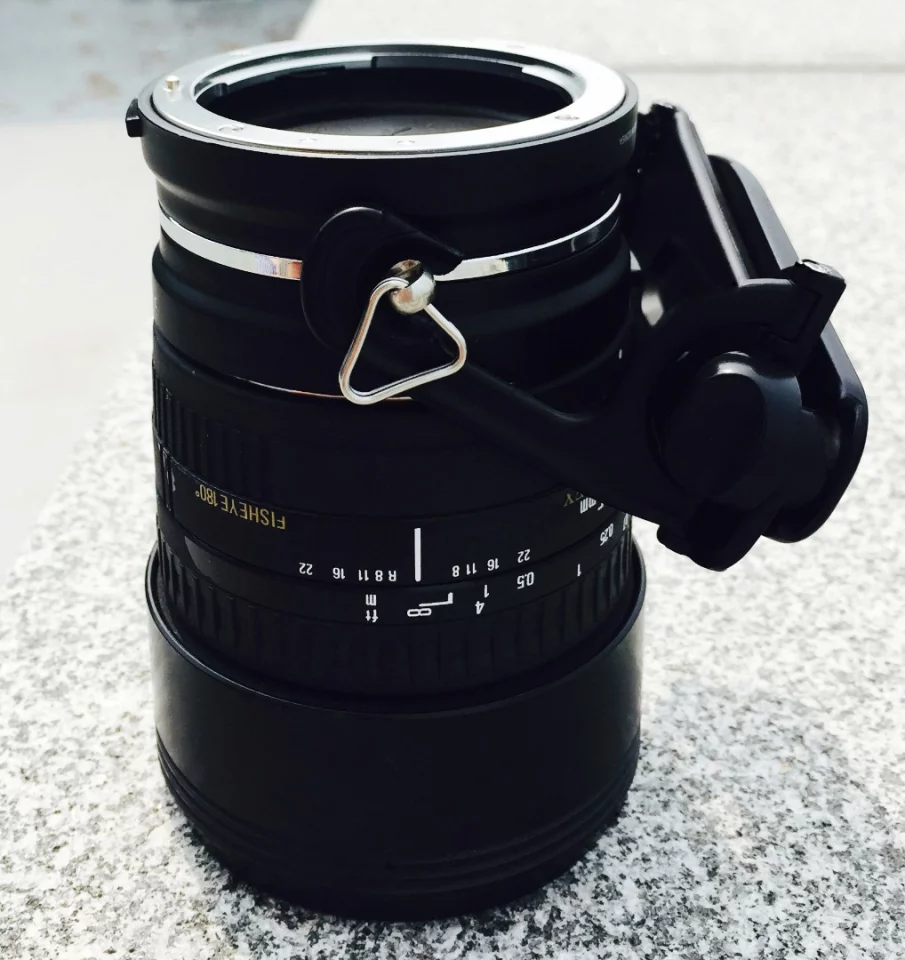 The Clip and Lens Flipper make it easy to carry and deploy a second lens