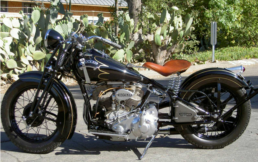 This 1939 Crocker "big twin" sold for $233,200 at Mid-America Auctions' January Las Vegas sale in 2008.