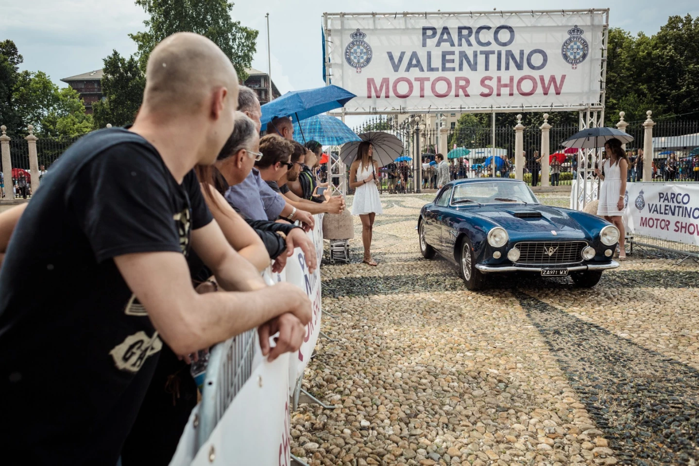 The 'best in show' winner, the 1955 Fiat 8V Berlinetta Speciale Pininfarina of Max Stancari