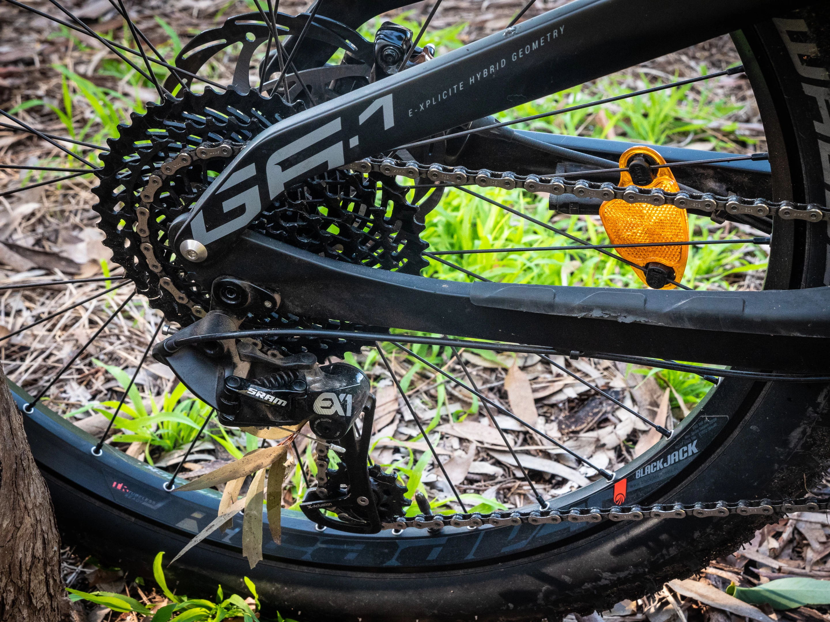 SRAM EX1 drive componentry is brilliant