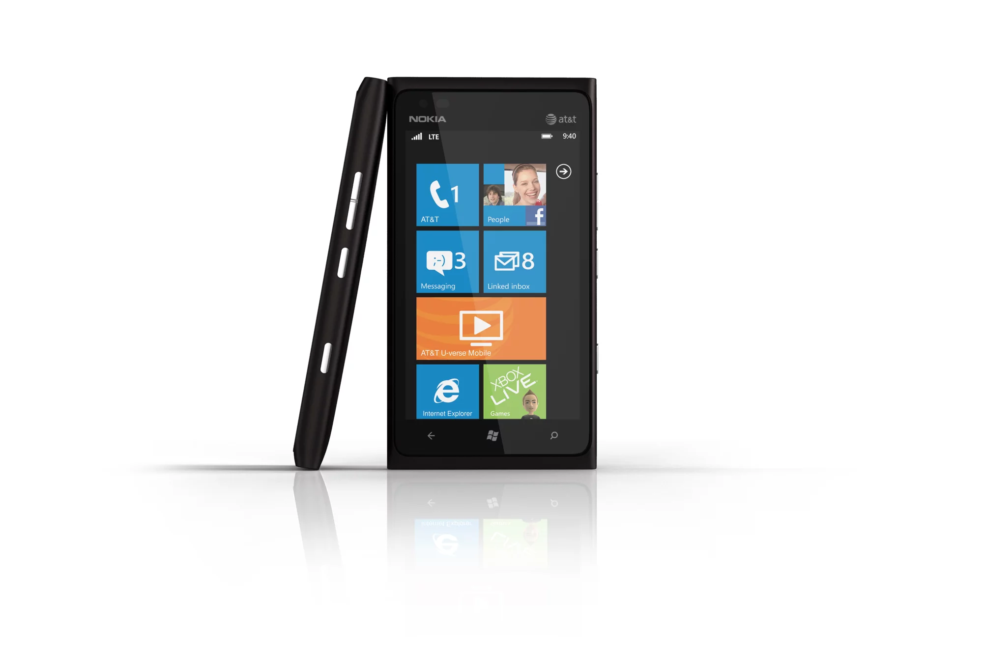 Or, use a Lumia 900 to bookend your collection of Lumia 900s
