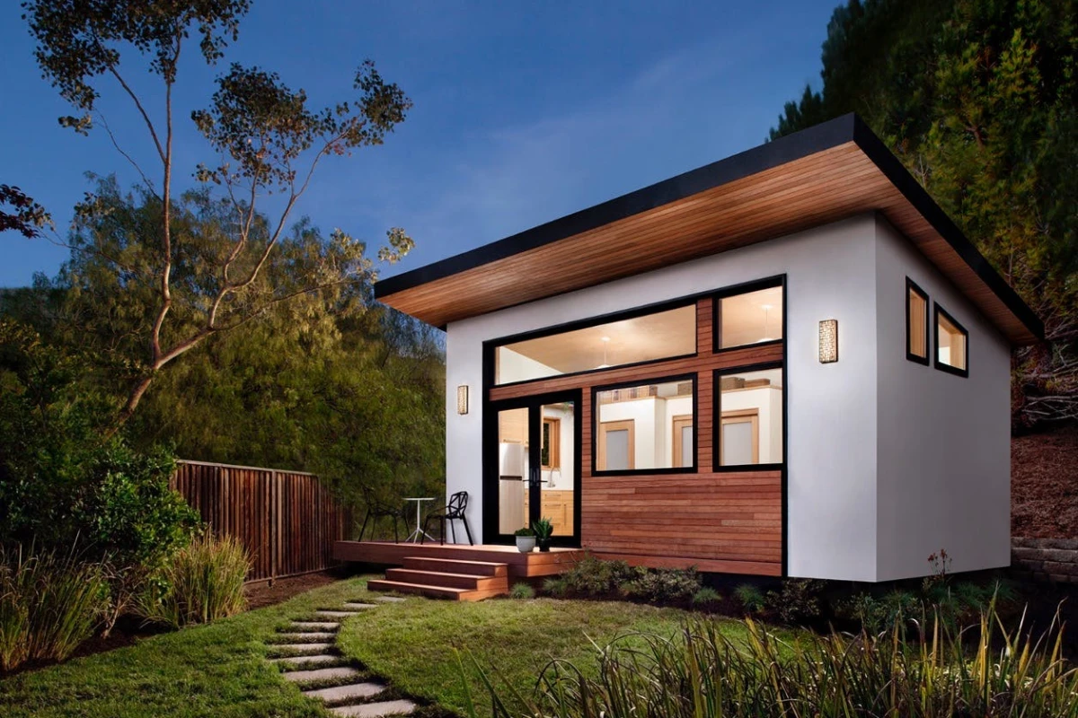 The Britespace flatpack homes comes in three sizes