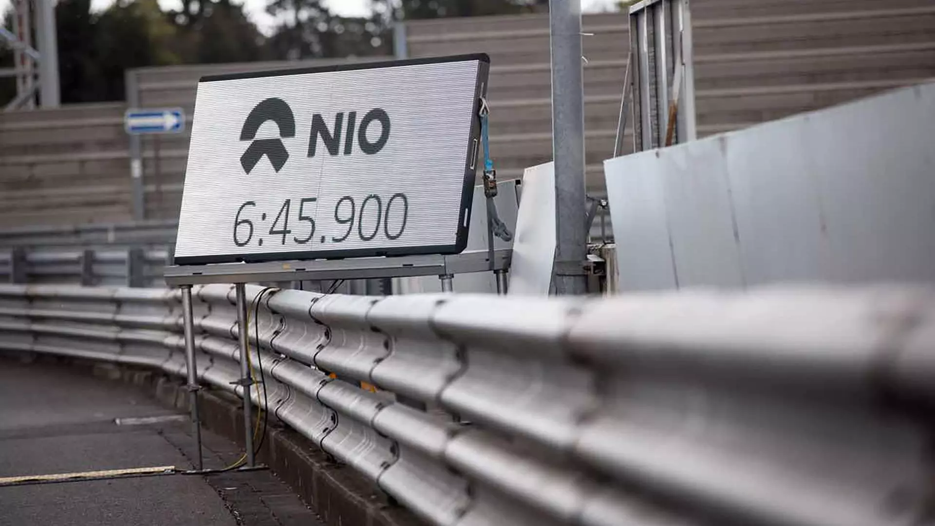 NIO timed and ran its own lap record