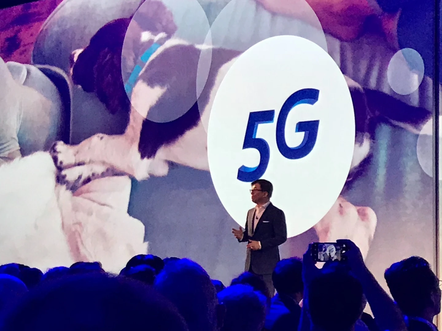 At their press events, a number of the hardware giants had executives stand in front of giant screens with "5G" written on them, despite having nothing concrete to announce