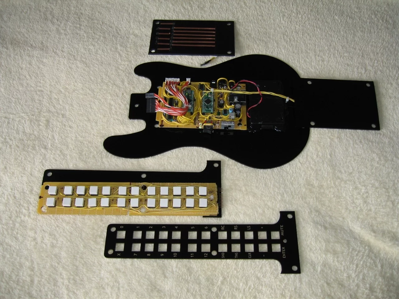 The various components of prototype number two