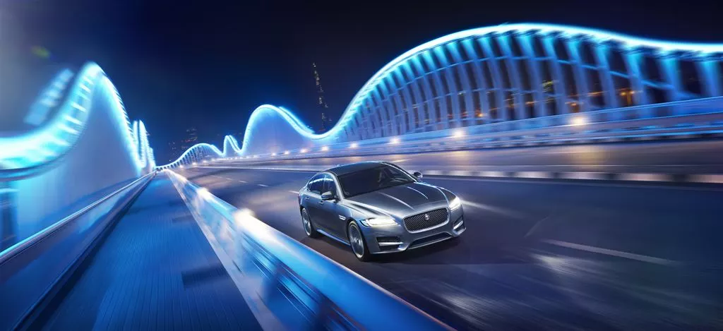 The 2016 Jaguar XF is a four door