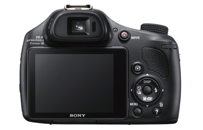 The Sony Cyber-shot HX400V features a 20.4 megapixel 1/2.3-inch CMOS sensor (6.17 x 4.55 mm) along with a 50x F2.8-F6.3 optical zoom