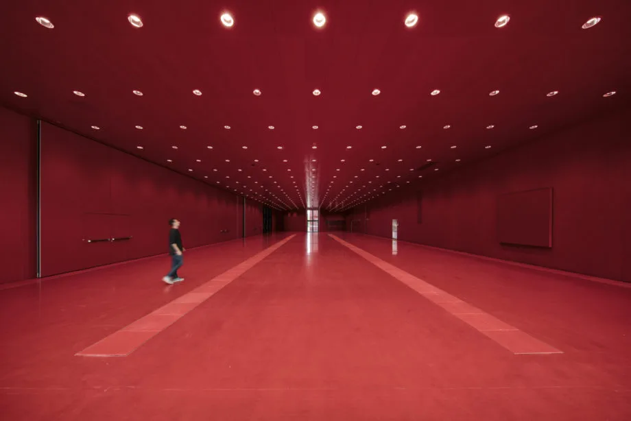 Marte.Marte Architects - Jury Prize for Best Use of Color - Messe Dornbirn Exhibition and Event Halls 09-12, Dornbirn