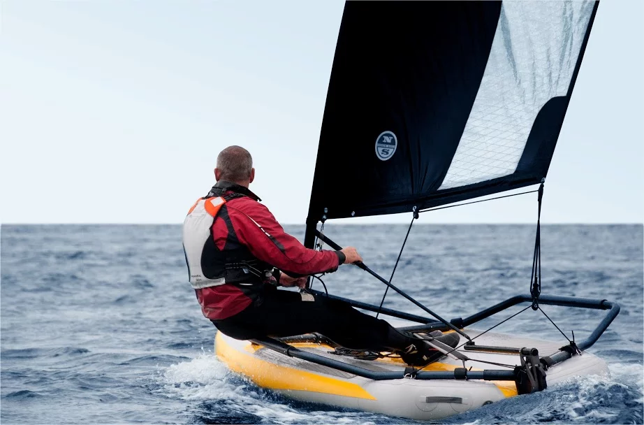 Novice sailors can learn to sail in about 3 hours (Photo: Tiwal)