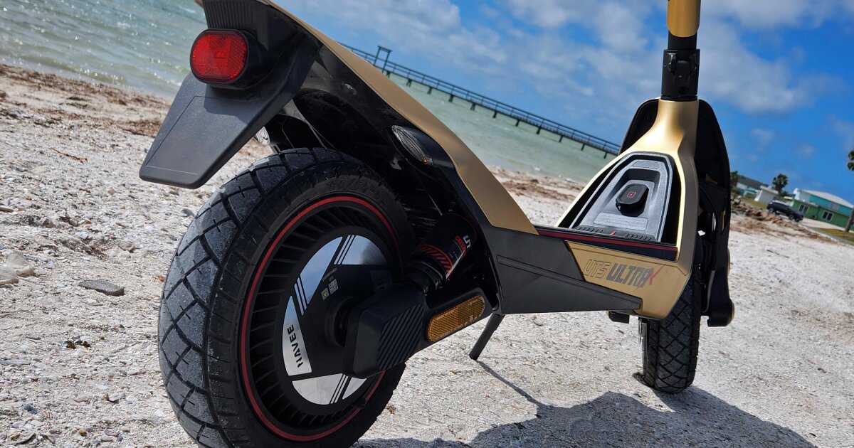 Review: The golden Oceano yacht of scooters – Navee UT5 Ultra X