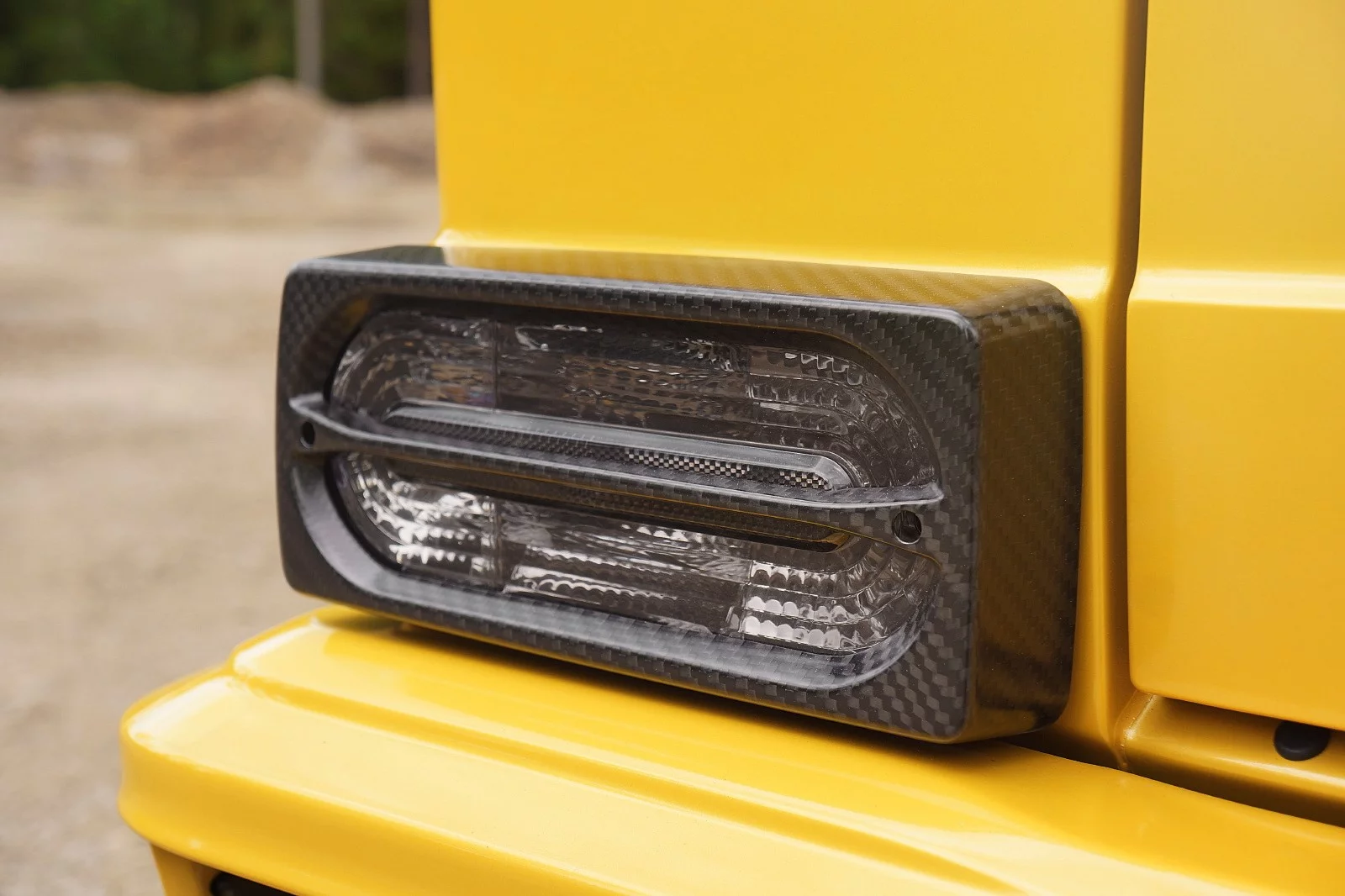 Mansory's kit includes a variety of carbon fiber parts