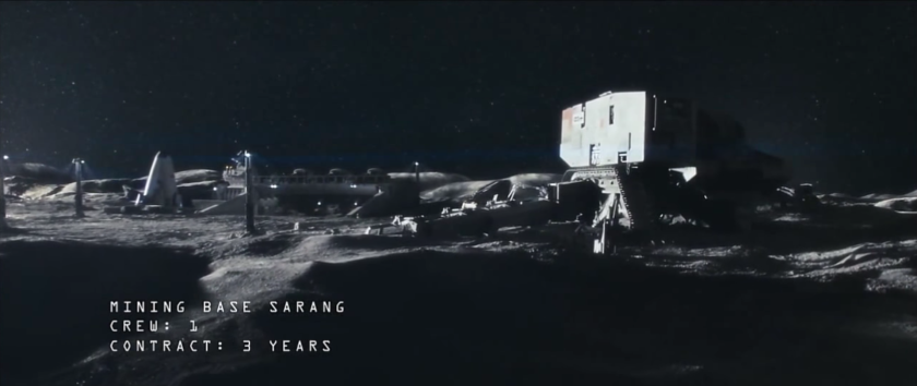 The Moonbase in the 2009 film Moon