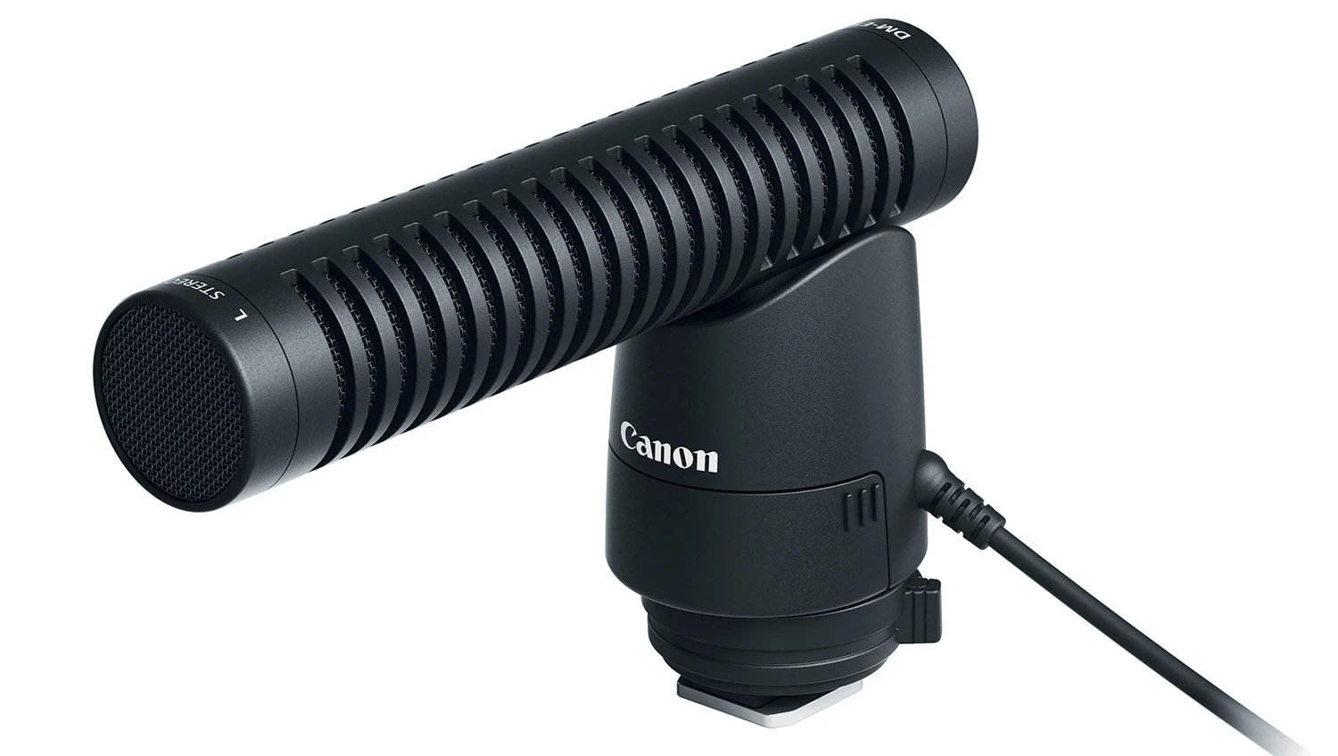 The Canon Directional Stereo Microphone DM-E1
