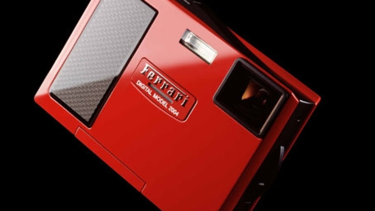 Olympus limited edition Ferrari Digital Camera