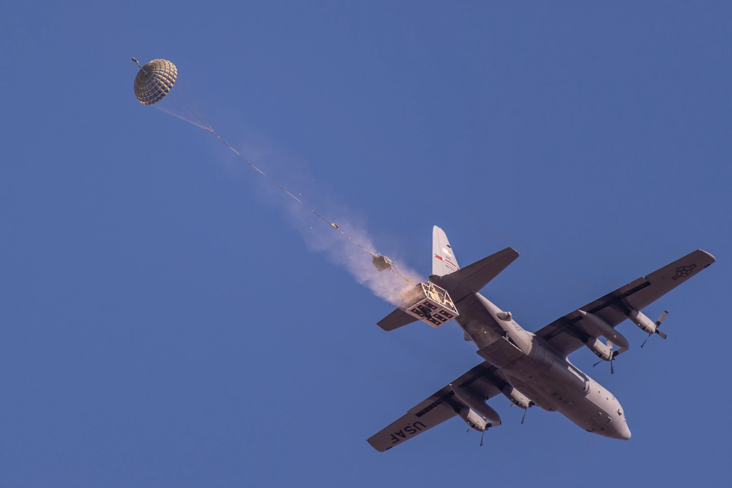 The RRDAS on a test drop