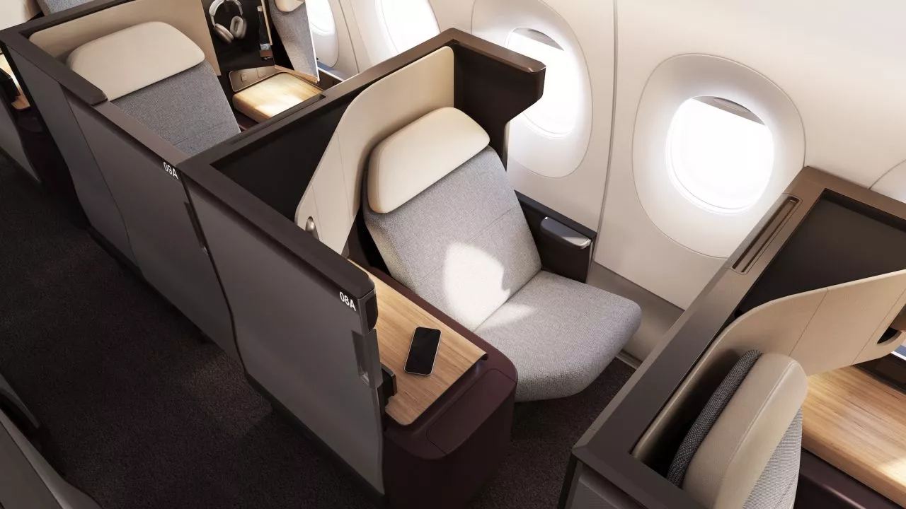 Business Class ultra-long distance seating