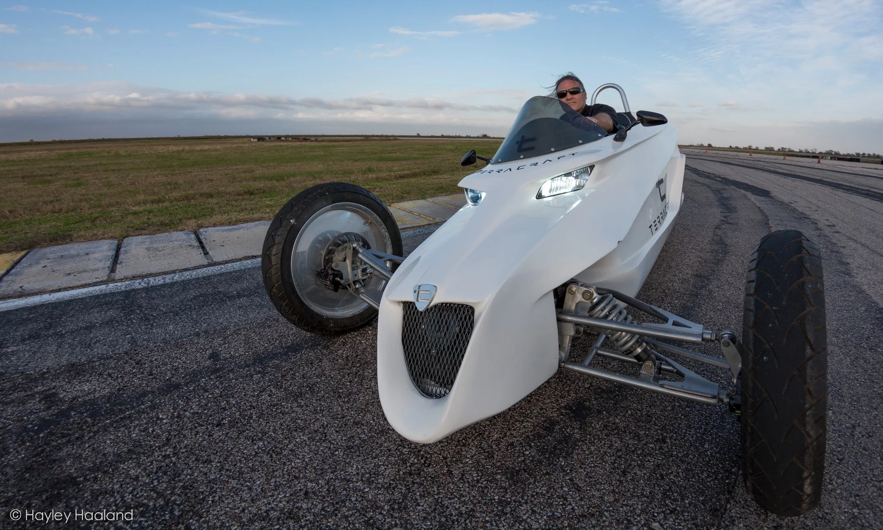 With a 6-foot wide track, the Terracraft SuperTrike won't be nimble in traffic, but it'll add excellent cornering stability
