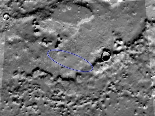 Phoenix' targeted landing zone Image credit: NASA/JPL-Caltech/University of Arizona