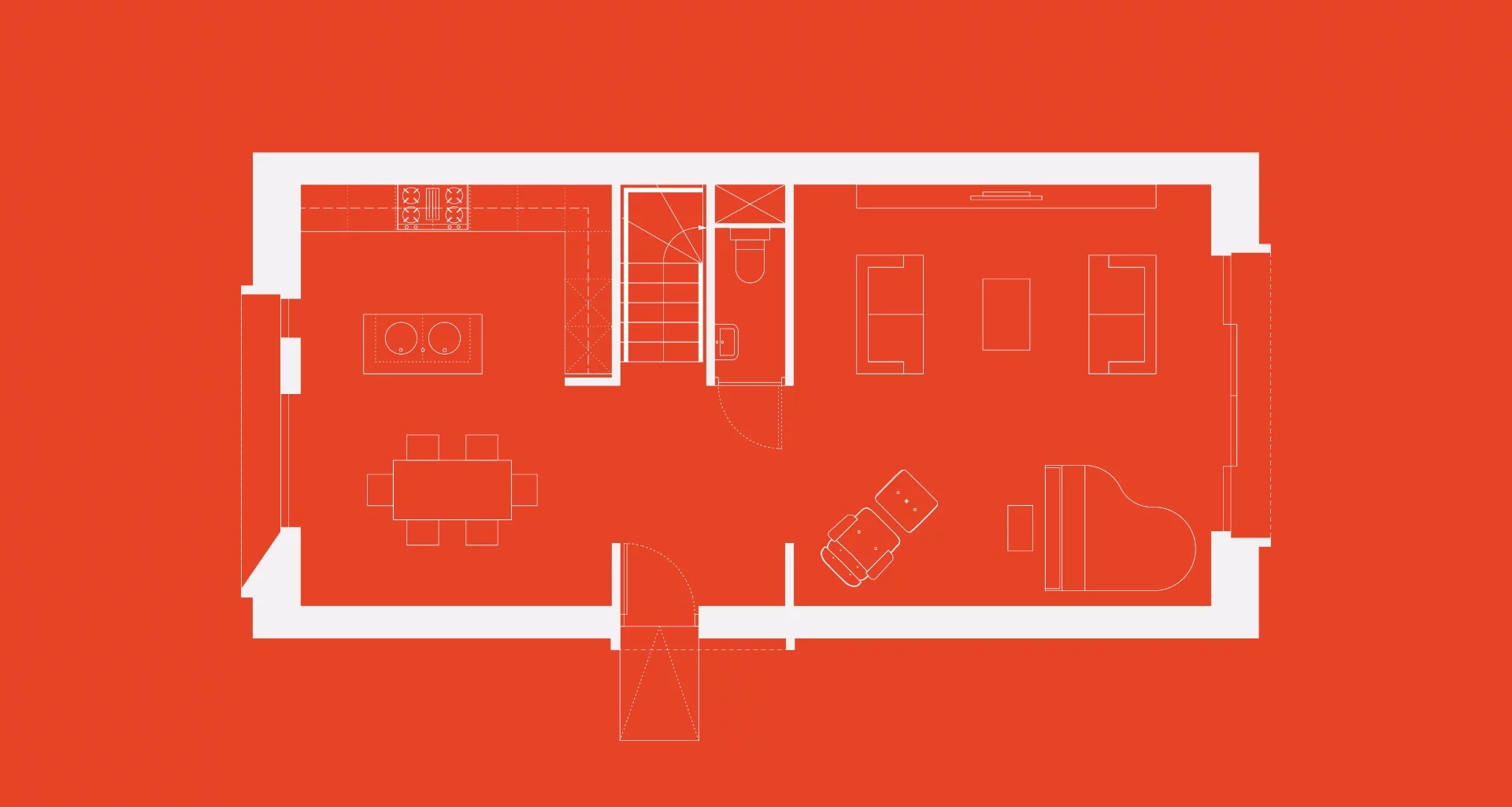 Kiss 3.1 floorplan ground floor