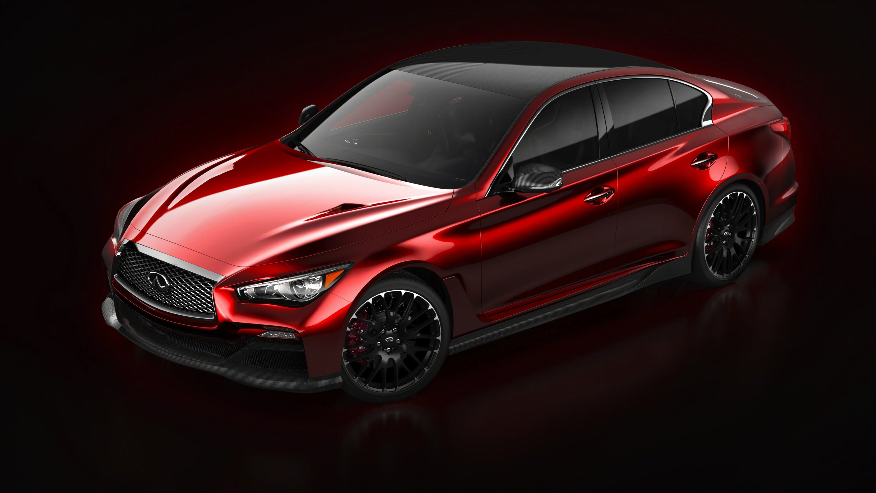 Although the car is a concept piece it is distinctly premised off Infiniti’s new Q50 sedan