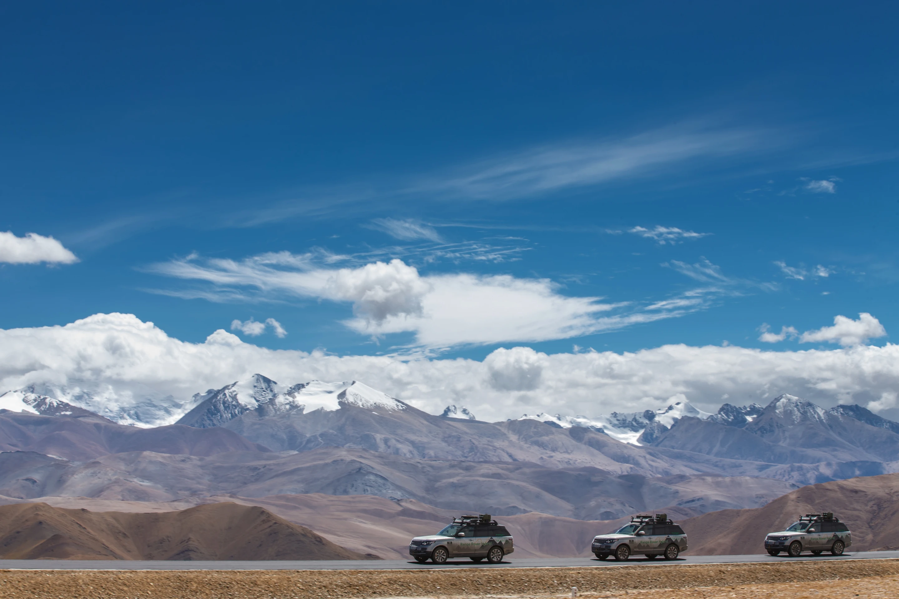 The Silk Road expedition reached heights of 18,044 ft (5,500 m)