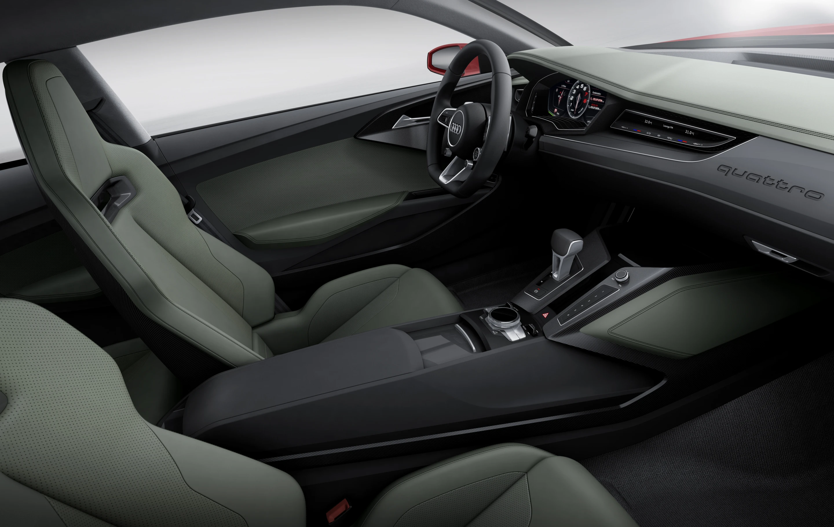 The Sport Quattro Laserlight concept interior