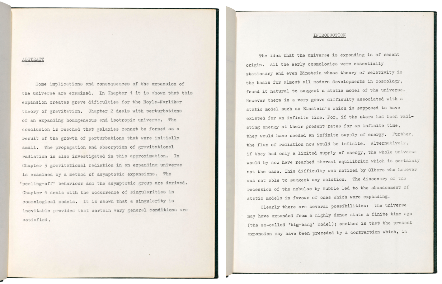 $766,752 | Stephen Hawking's PhD Thesis | Auction House: Christie's | Sale price: £584,750 | Official Estimate: £100,000 to £150,000 | Date of sale: November 8, 2018