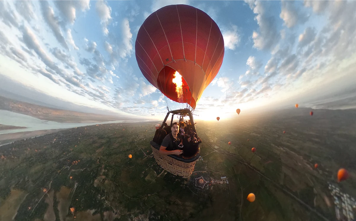 A drone selfie. (Credit: Dimitar Karanikolov / Behance CC BY-NC-ND 4.0)