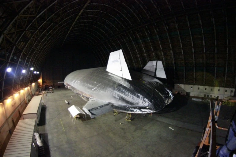 Aeroscraft prototype under construction