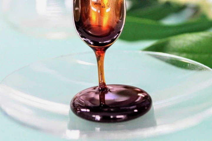 The olive-waste antioxidant extract, prior to purification