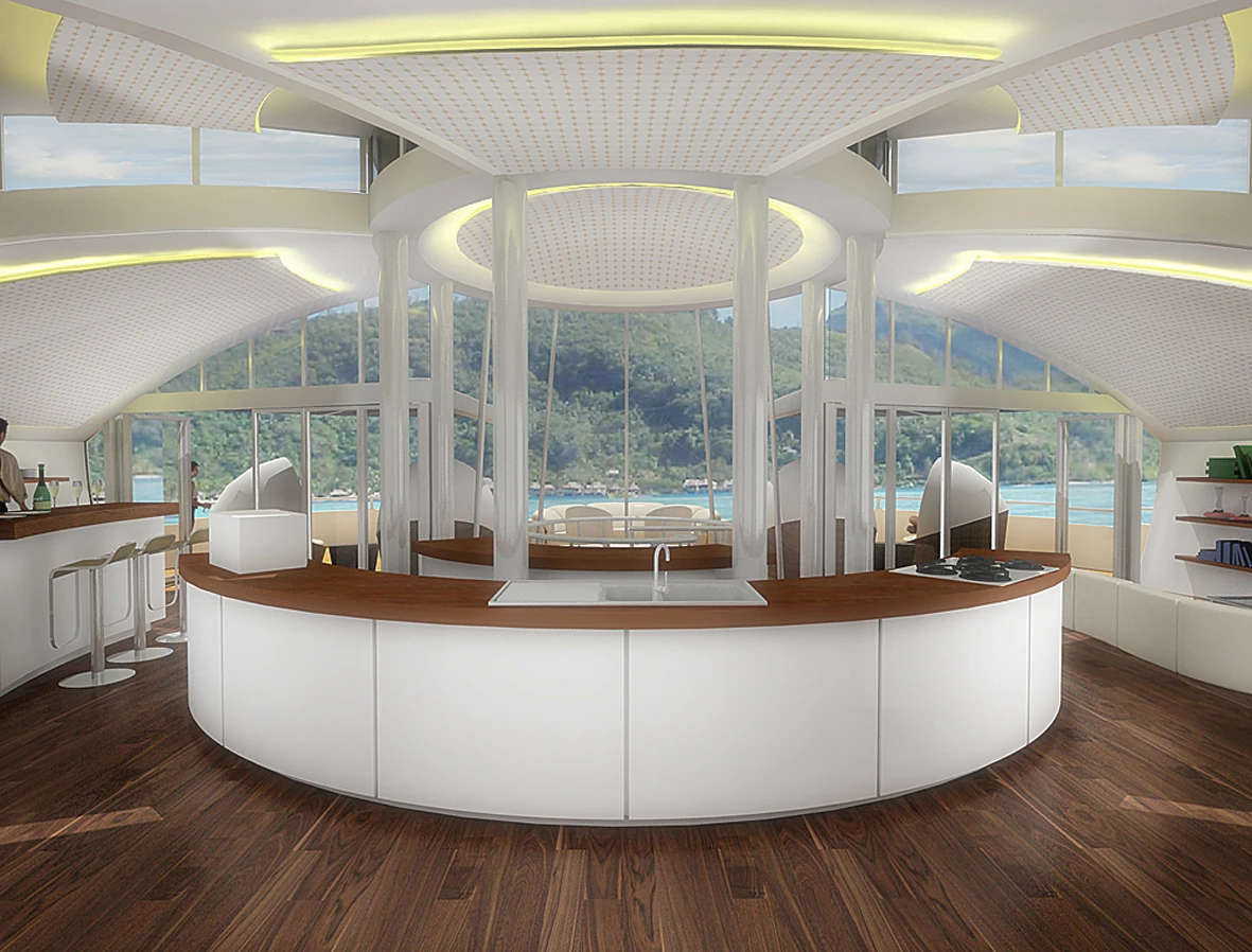 Michele Puzzolante's Solar Floating Resort
