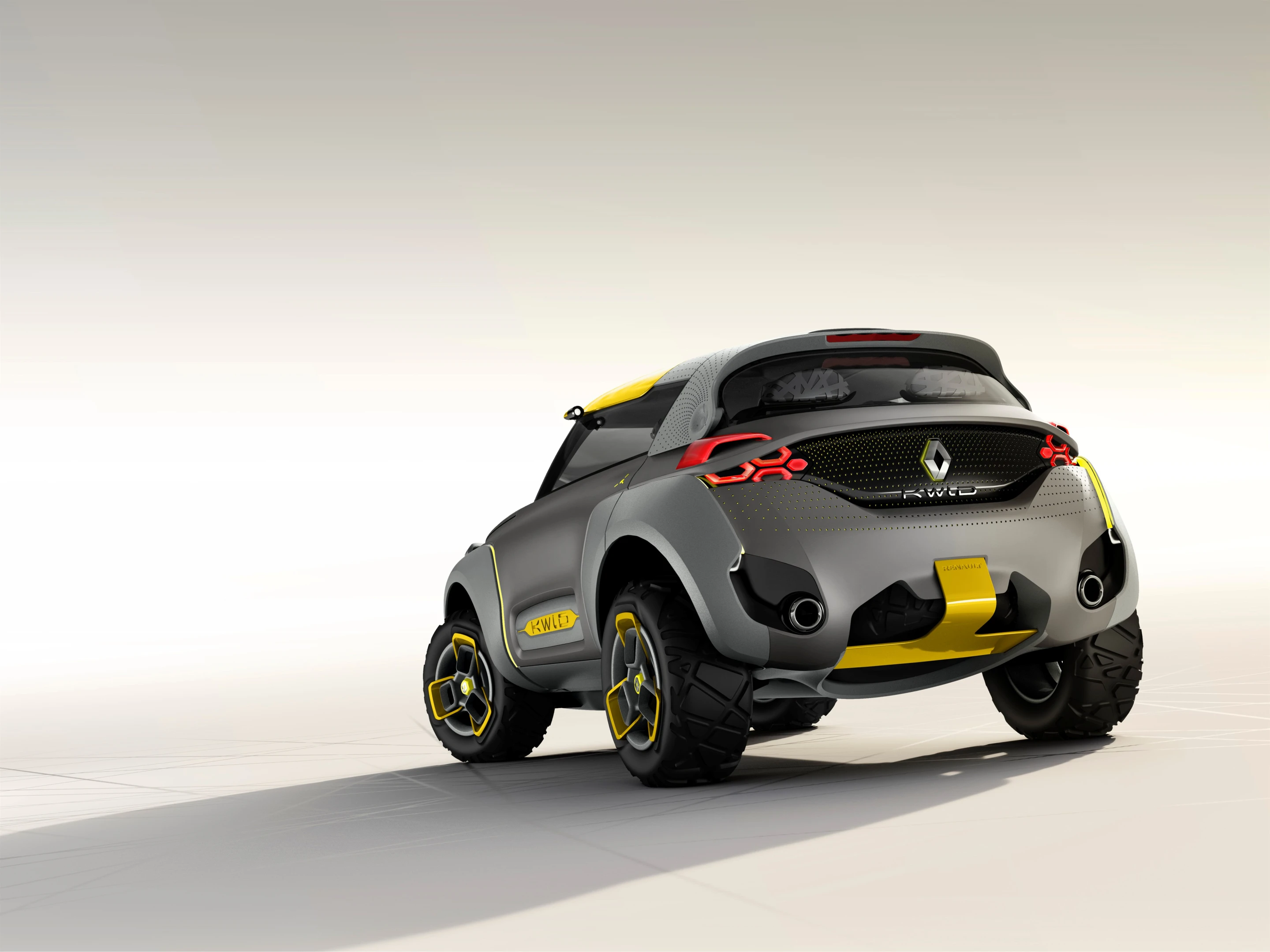 KWID CONCEPT is Z.E ready, meaning its pre-designed to receive batteries for electric use