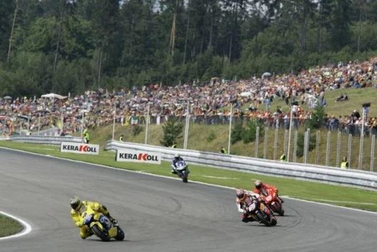 In the latter stages of the race Alex Barros came into calculations for a podium before fading to fourth