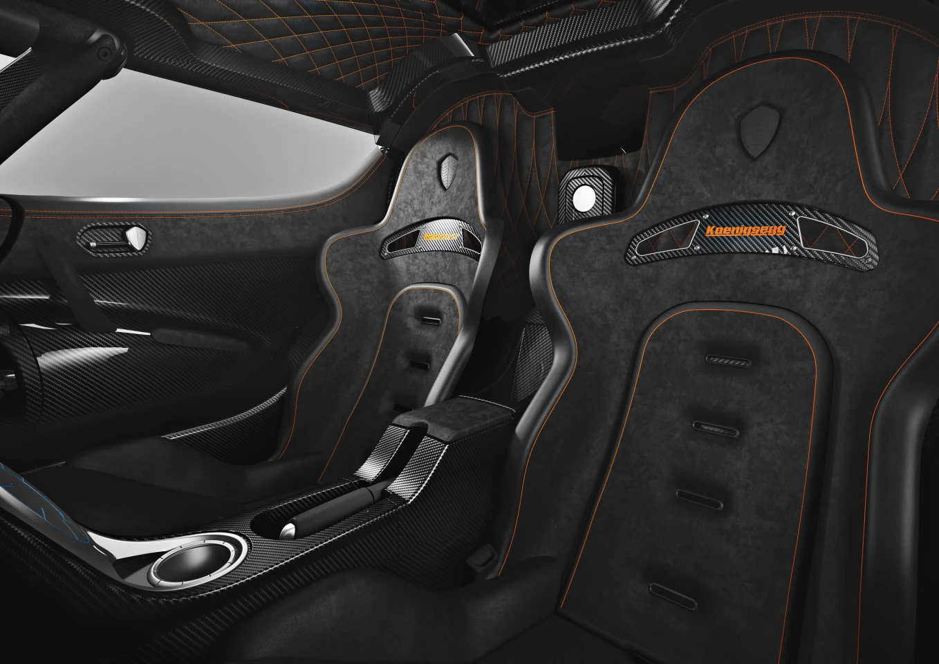 The memory foam on the new seats provides increased comfort (Photo: Koenigsegg)