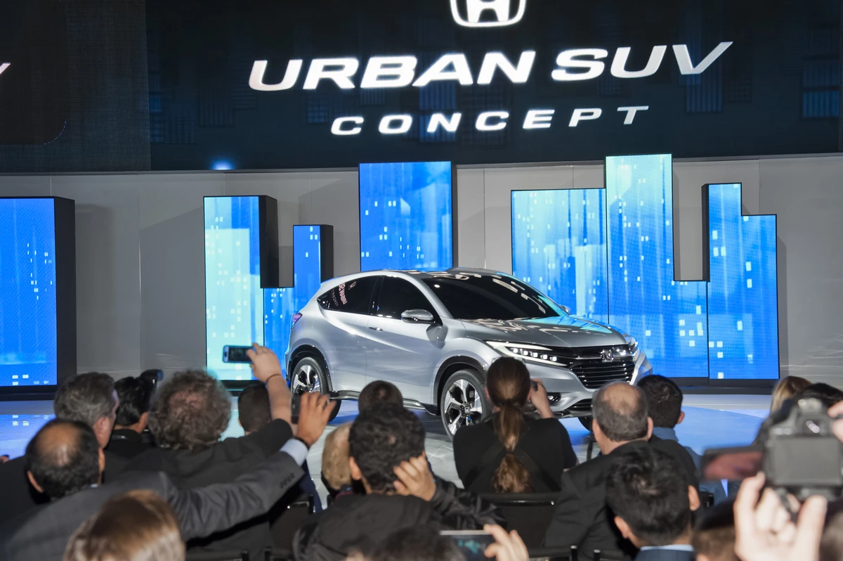 Honda's "Urban SUV Concept" is unveiled at the North American International Auto Show