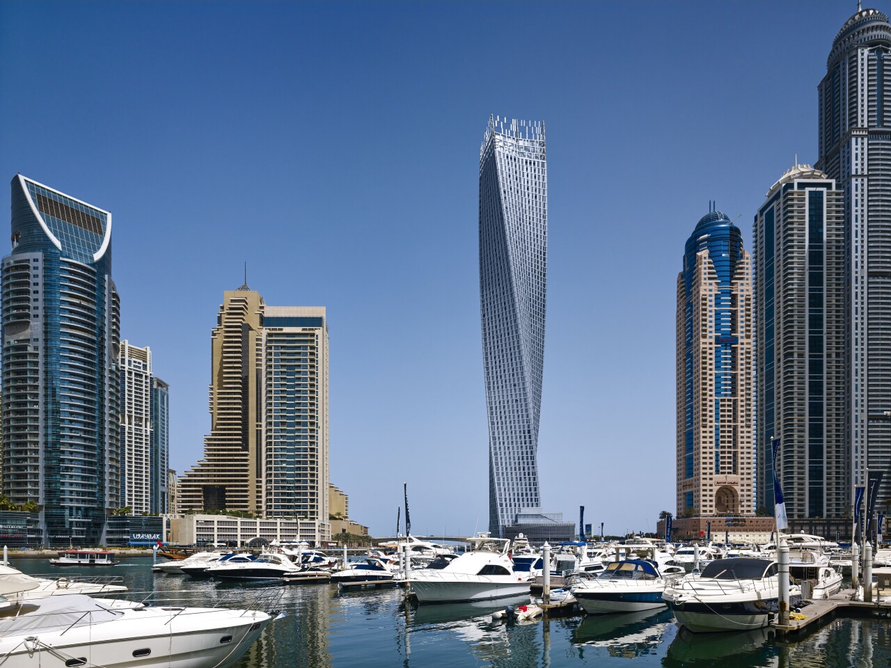 Winner: CayanTower, Dubai, UAE (Photo: Tim Griffith)