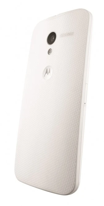 The curved back of the Moto X is designed to be more comfortable